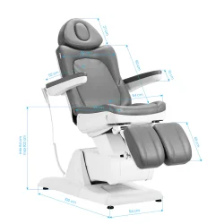 Elektrisk patientstol Azzurro 870S pedi 3 motorer gr