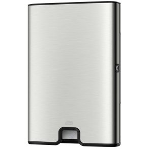 Dispenser, Tork H2, Midi, 10,1x31,7x46,8cm, gr, rustfrit stl, til hndkldeark