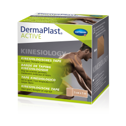 DermaPlast Active Kinesio Tape 5 m x 5 cm Beige