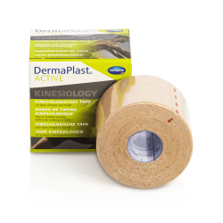 DermaPlast Active Kinesio Tape 5 m x 5 cm Beige