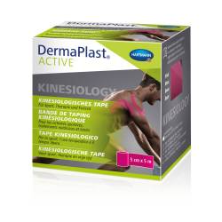 DermaPlast Active Kinesio Tape 5 m x 5 cm Pink