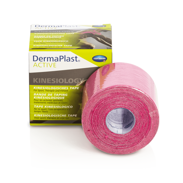 DermaPlast Active Kinesio Tape 5 m x 5 cm Pink