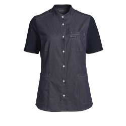 Dame Pigue Skjorte Blue Shadow