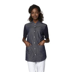 Dame Pigue Skjorte Blue Shadow