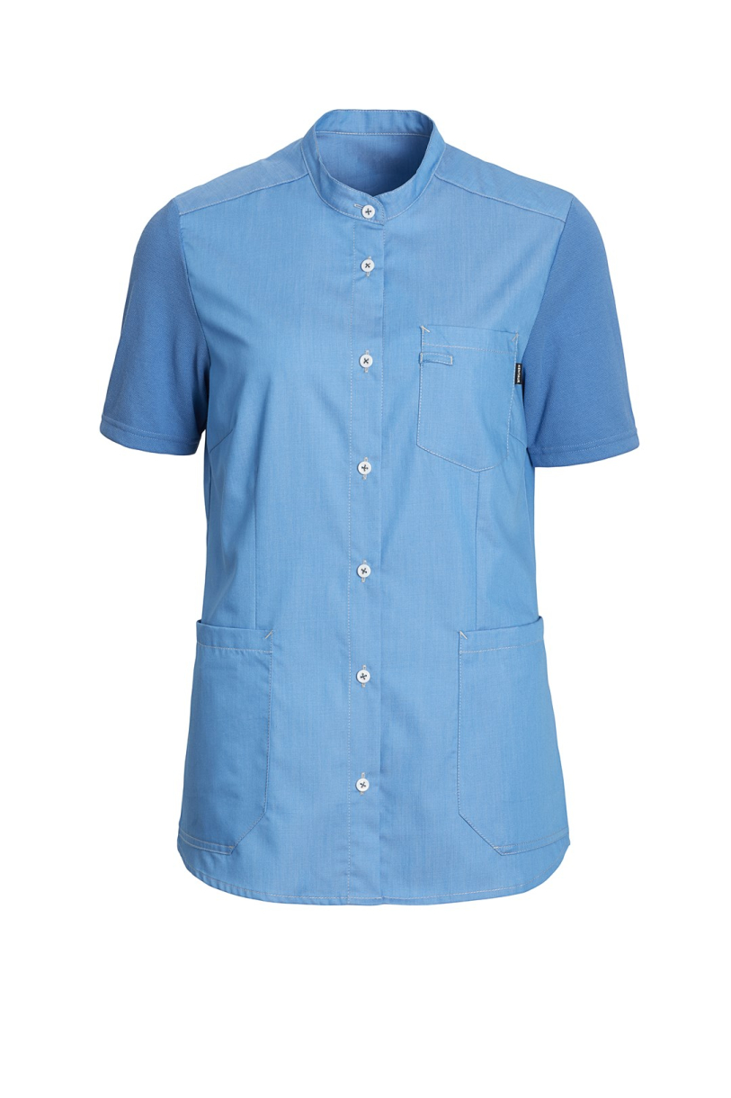 Dame Pigue Skjorte Super Blue