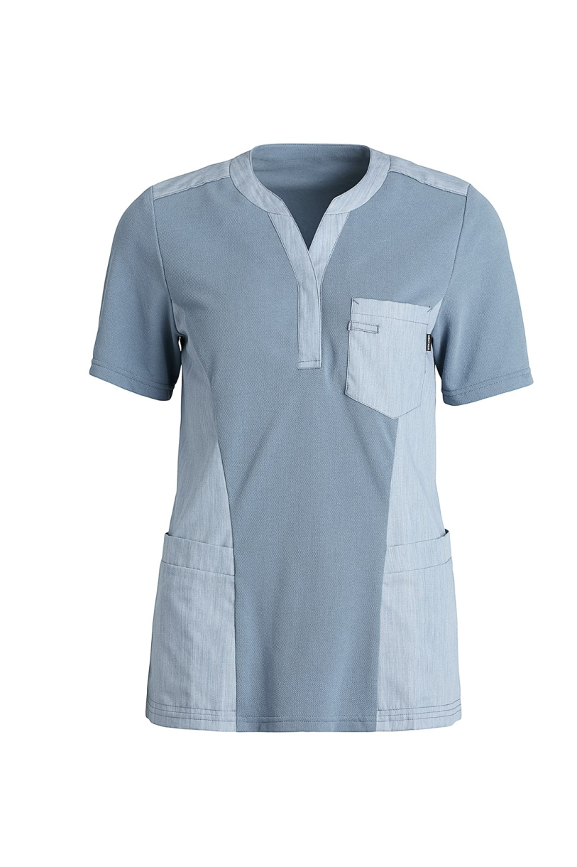 Dame Pigue Shirt V-Hals Super Wave