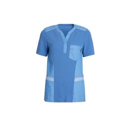 Dame Pigue Shirt V-Hals Super Blue