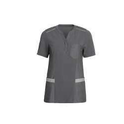 Dame Pigue Shirt V-Hals Super Grey