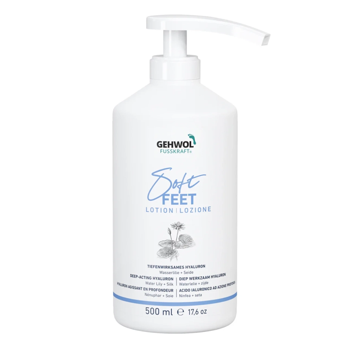 Gehwol Fusskraft Soft Feet lotion 500 ml.