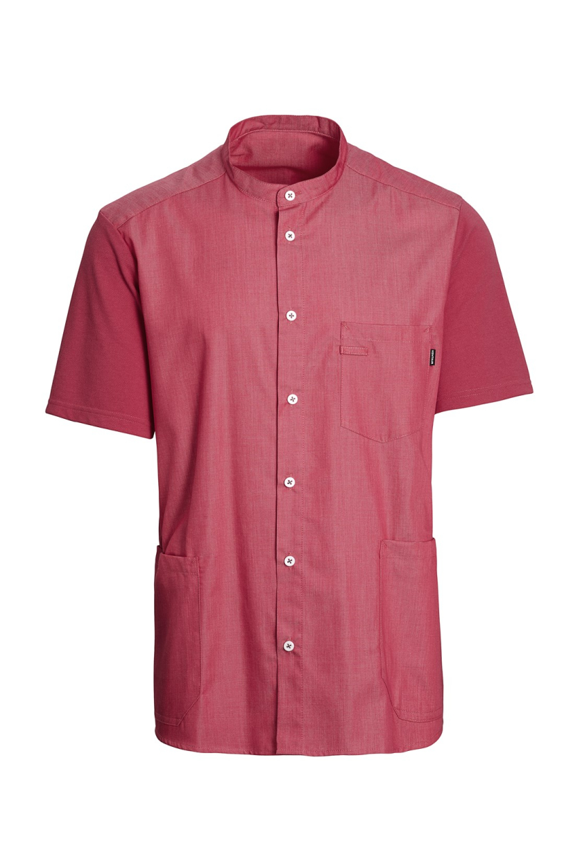 Herre Pigue Skjorte Raspberry