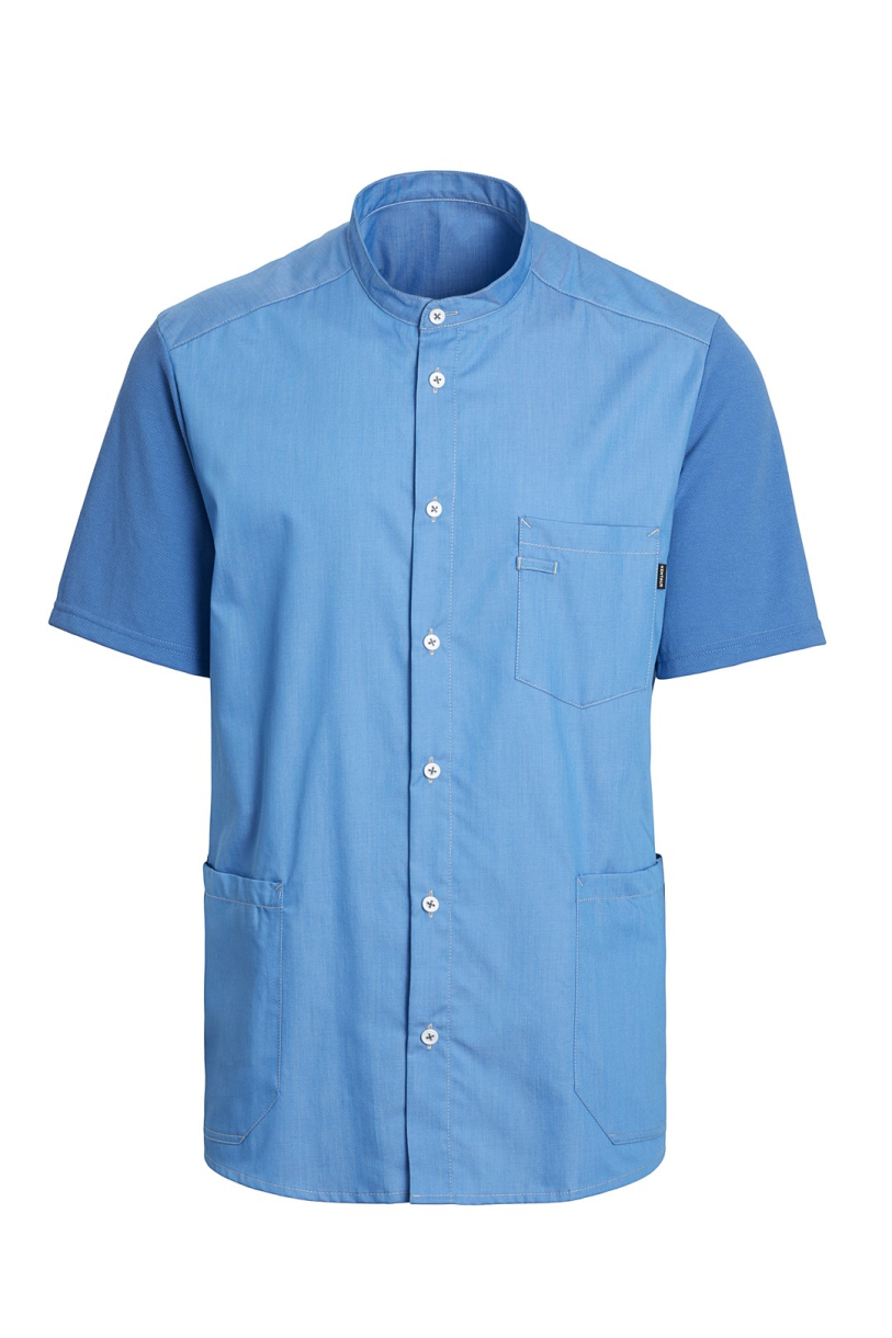 Herre Pigue Skjorte Super Blue