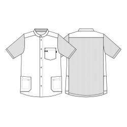 Herre Pigue Skjorte Super Grey