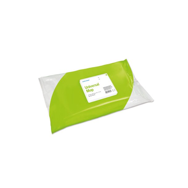 Wet Wipe Universal Mop engangs med vand og sbe