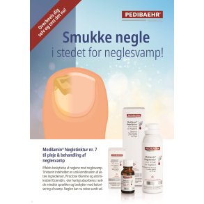 Plakat Smukke negle uden neglesvamp A1