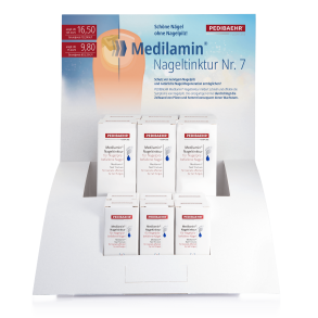 Salgsdisplay Negletinktur mod neglesvamp.