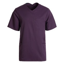 Cross neck top - Comfy fit Cassis