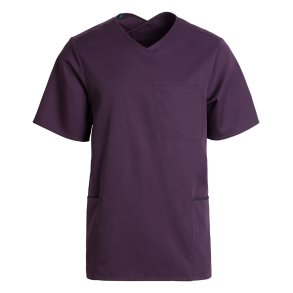 Cross neck top - Comfy fit Cassis