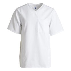 Cross neck top - Comfy fit Hvid