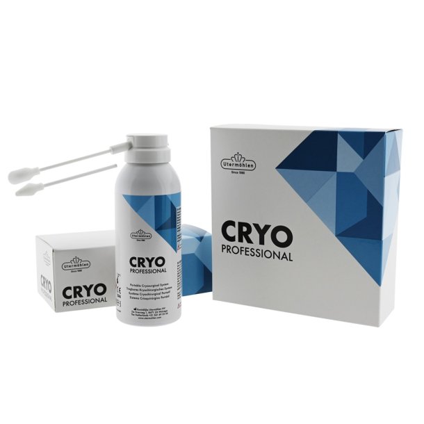Cryo Professional m. 30 skumpinde 2 mm &amp; 30 skumpinde 5 mm