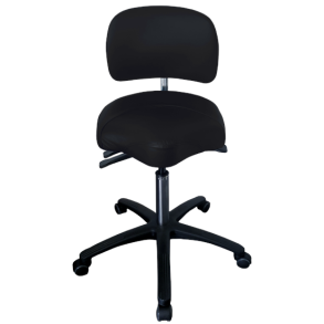 Dental stol med rygln