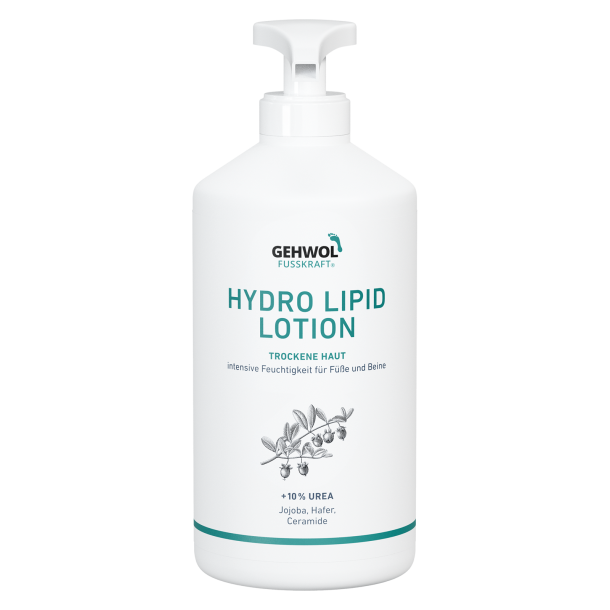 Gehwol Fusskraft Hydrolipid-lotion 500 ml.