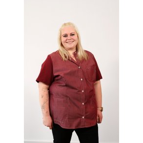 Dame Pigue Skjorte Bordeaux