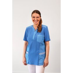 Dame Pigue Shirt V-Hals Super Blue