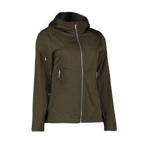 Letvgts softshell damejakke Oliven