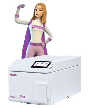Melag SteriHero Speed + B-Class autoclave