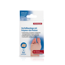 Silikone Forfodsaflastning m. stofovertrk 2 stk.