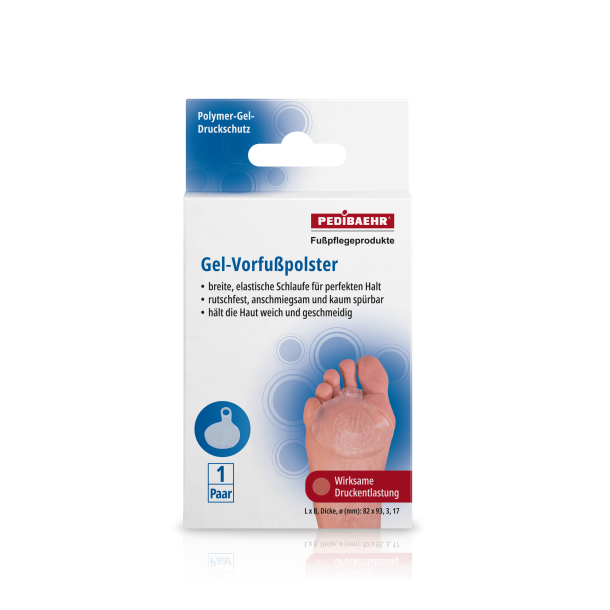 Gel forfodspolster m. tring Par