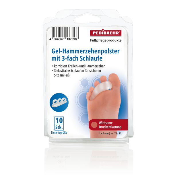 Hammertpolster med loop 10 stk.