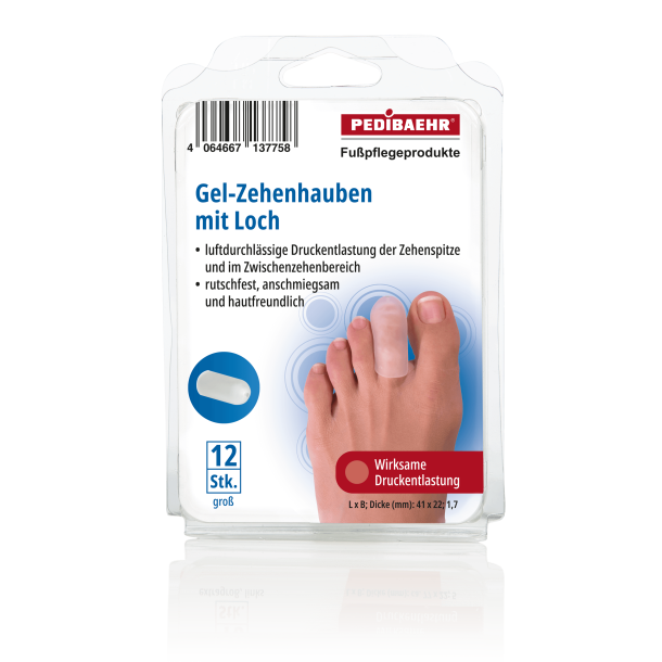 Gel thtte large 12 stk med hul.