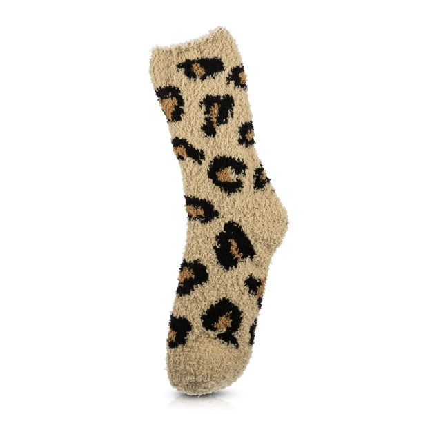 Julens Hyggesokker med leopard m�nster