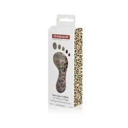 Nano Glas fodfil med leopard m�nster