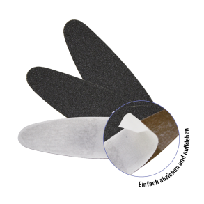 Slibepapir korn 100 til Fodfil i stl 22 cm