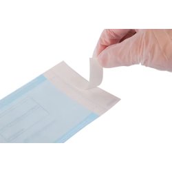 Steriliseringsposer damp 5,7 x 13 cm, 200 stk.