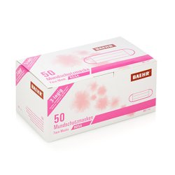 Mundbind med formbar n�seb�jle. ROSA