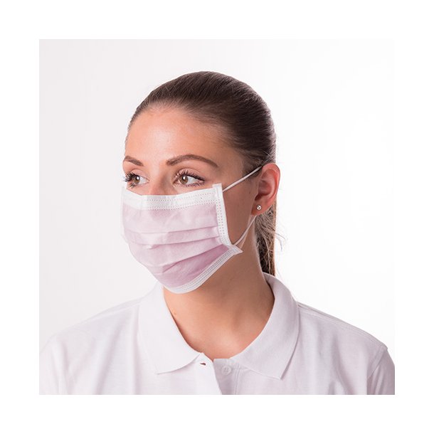 Mundbind med formbar n�seb�jle. ROSA