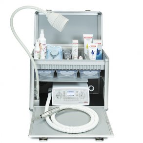 Podomobil udebehandlingskuffert m. lampeholder