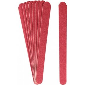 Fodfil sandpapir 12 cm, 10 stk.